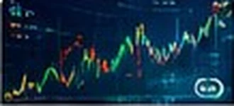 Stock market chart