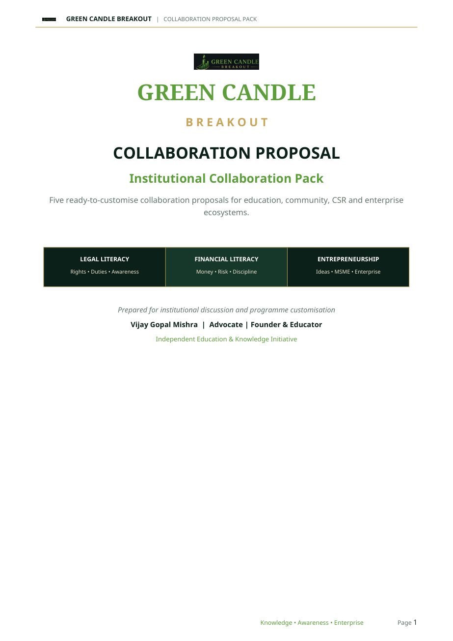 Preview of Collaboration Proposal Pack