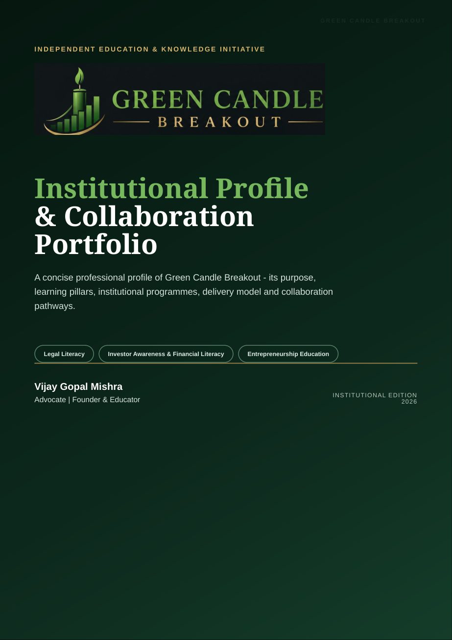 Preview of Institutional Profile 2026