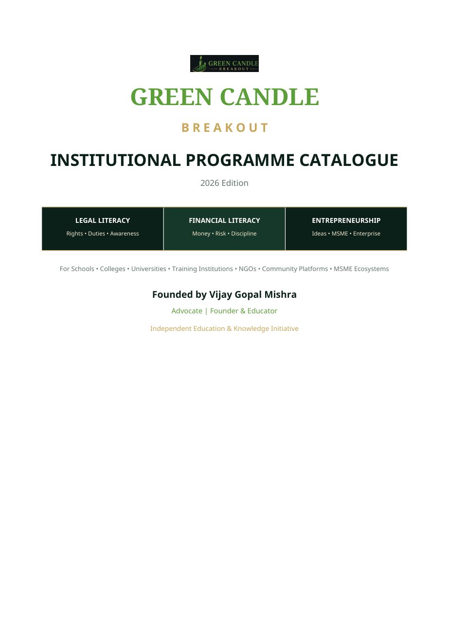 Preview of Programme Catalogue 2026
